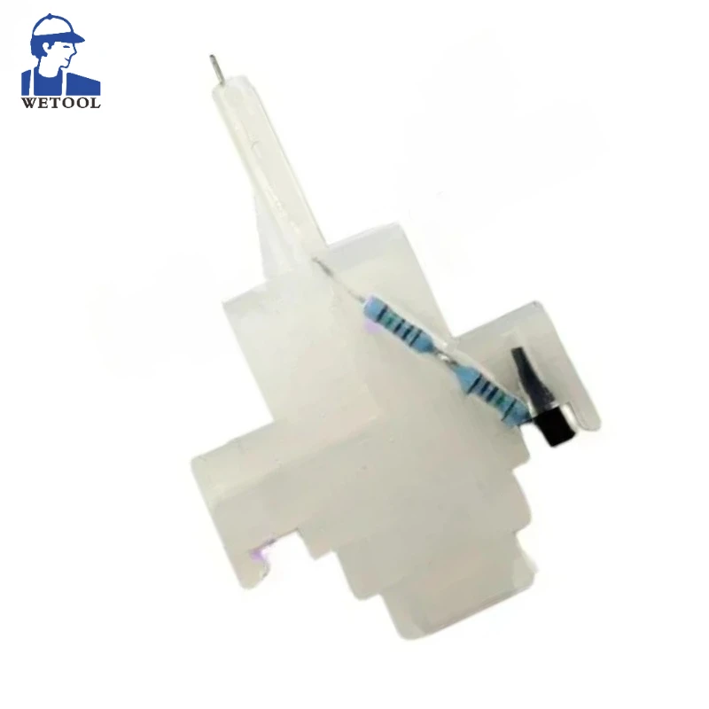 5/10 Pcs 318779 Flat Electrode Holder - Complete for P G 1 Powder Coating Gun (Flat Jet Nozzle - PTFE- Standard)