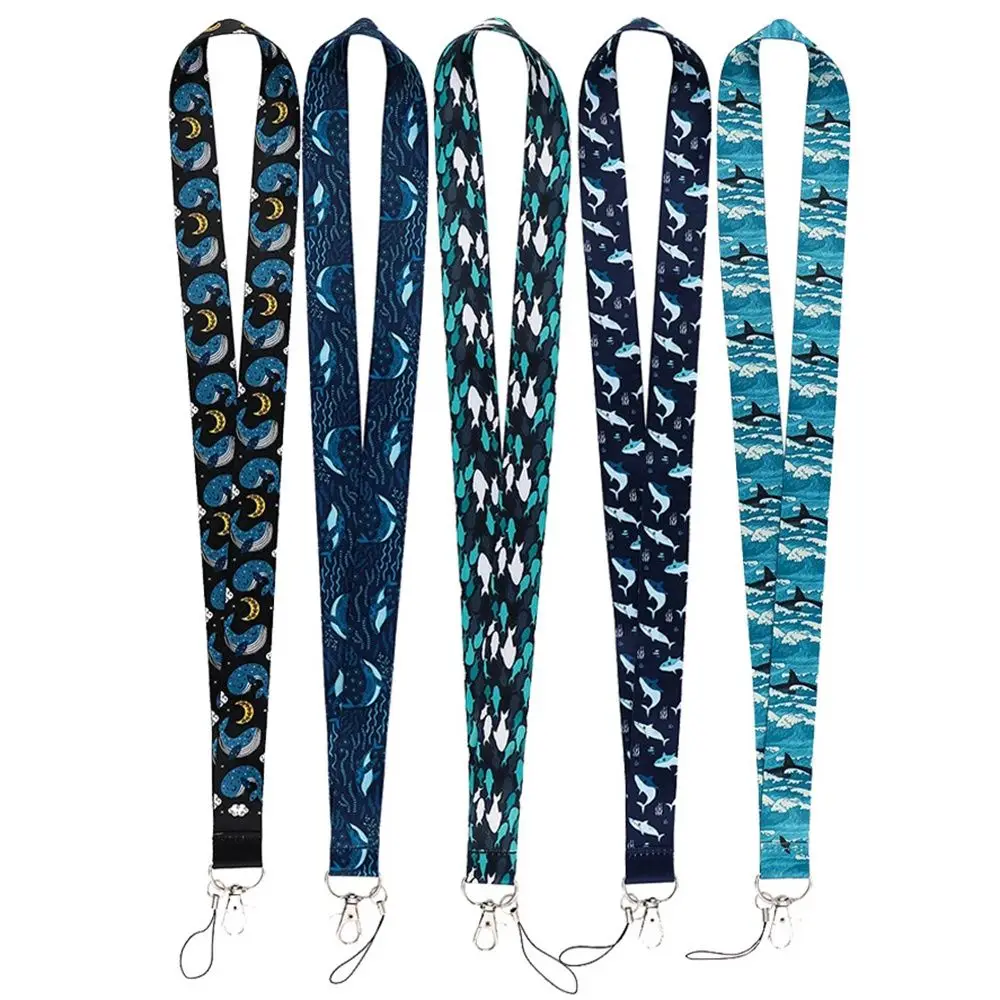 

Hang Rope Phone Badge Strap Name Tag Holder Whale Shark Lanyards Phone Hang Rope Marine Animal Phone Lanyard Mobile Phone Strap