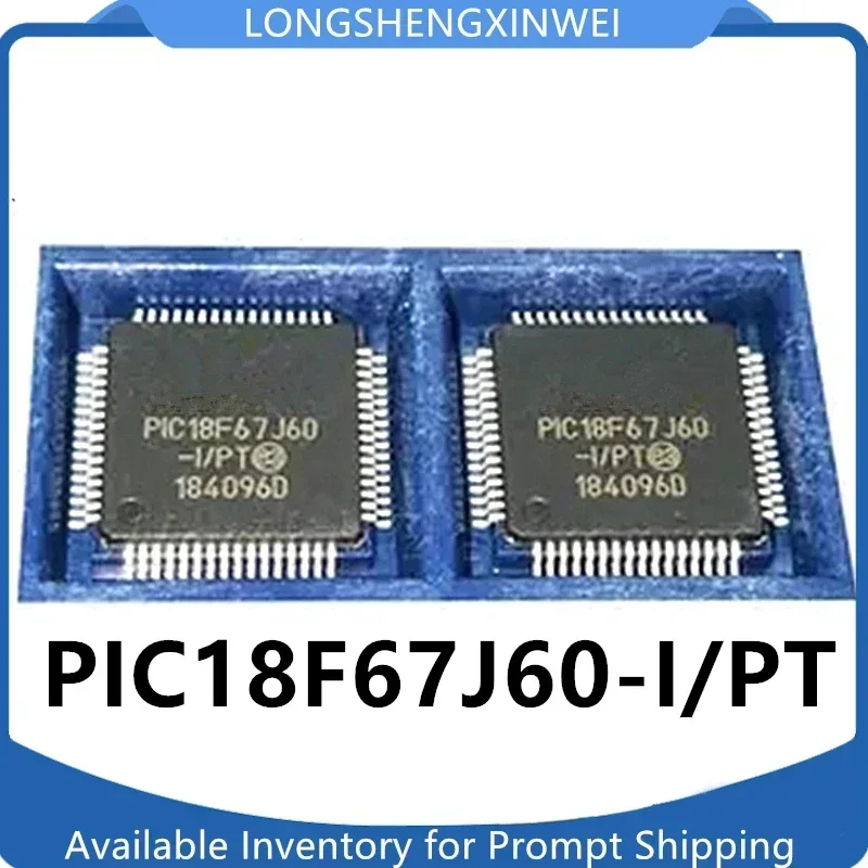 1PCS PIC18F67J60 PIC18F67J60-I/PT TQFP64 Microcontroller MCU Chip Original