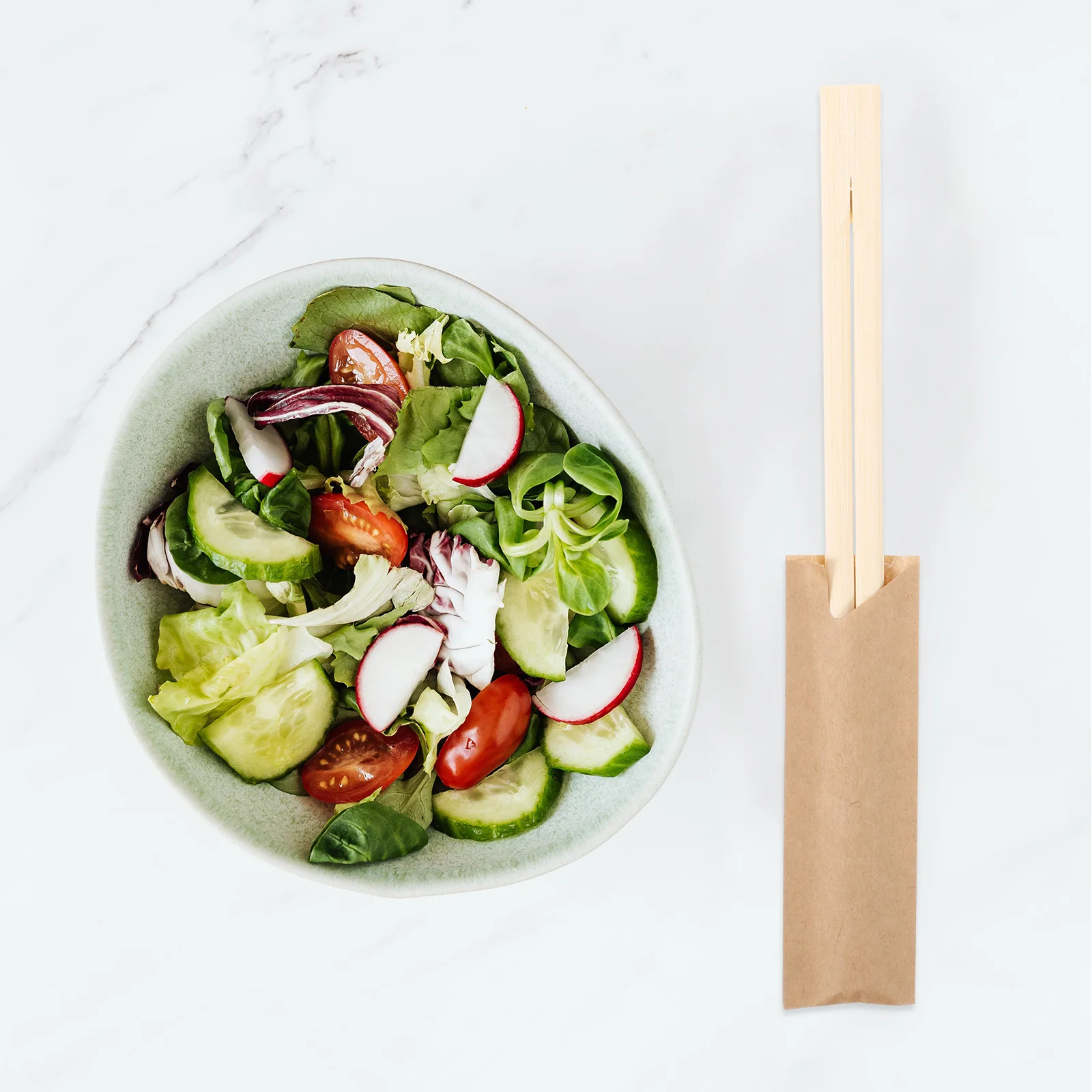 

200Pcs Yellow Kraft Paper Chopstick Sleeves 15Cm Waterproof Grease Proof Fit Standard Chopsticks Restaurant Cutlery Wraps