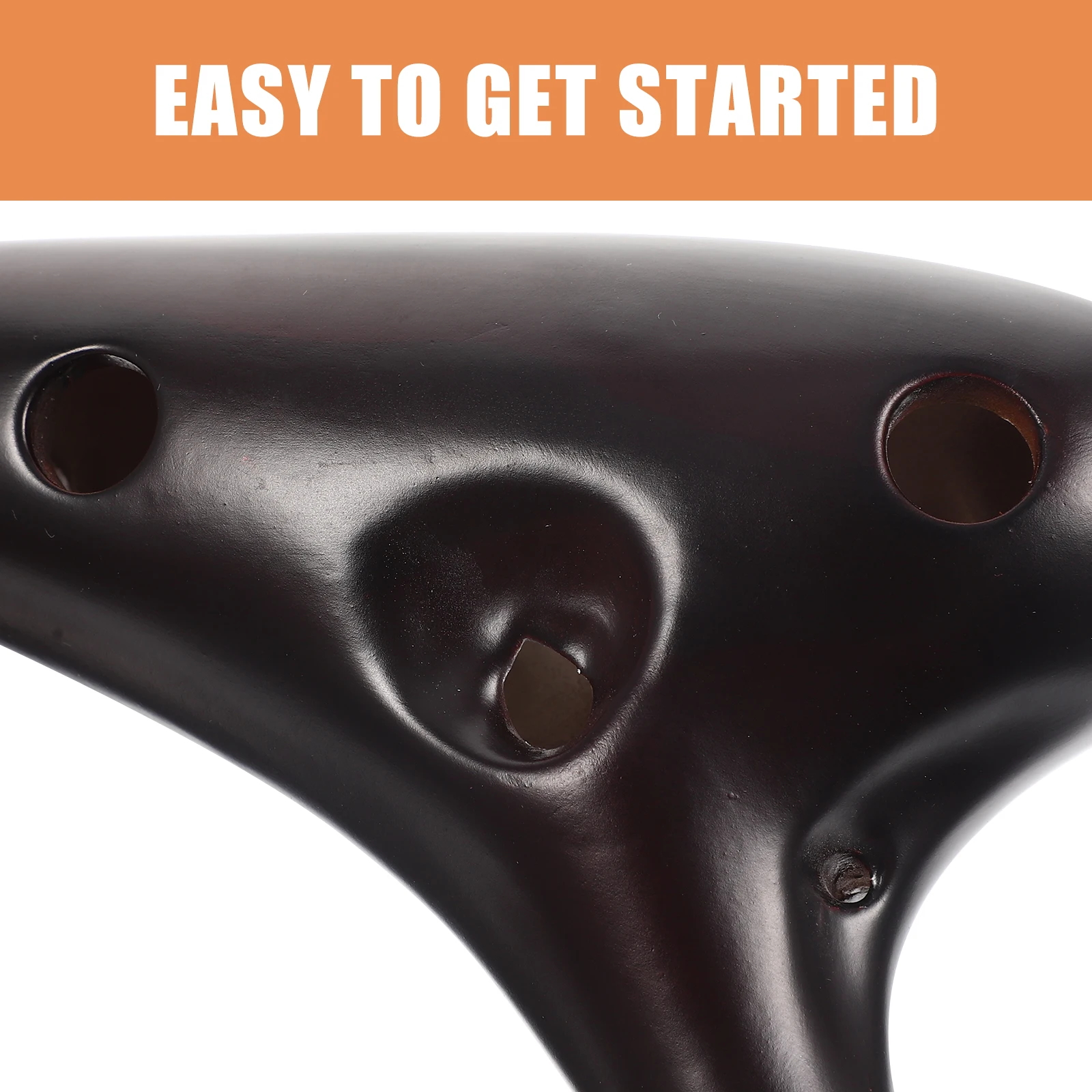 

1Set 12 Hole Ocarina Professional Quality Portable Lightweight Music Lovers Gift Easy to Learn Store Classical Ocarina