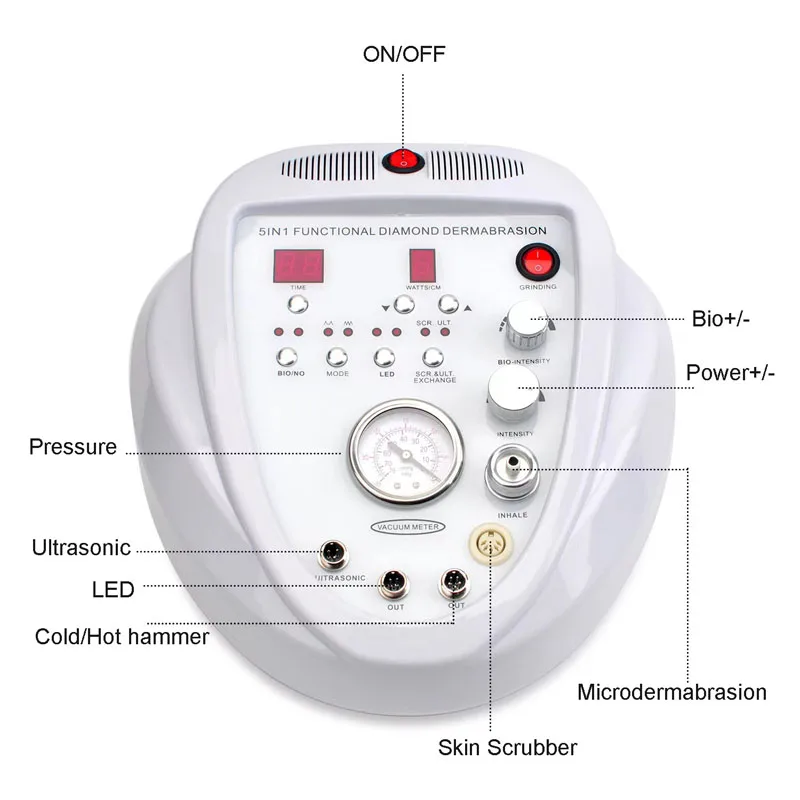 New Design Diamond Dermabrasion Tips Microdermabrasion Machine For Sale