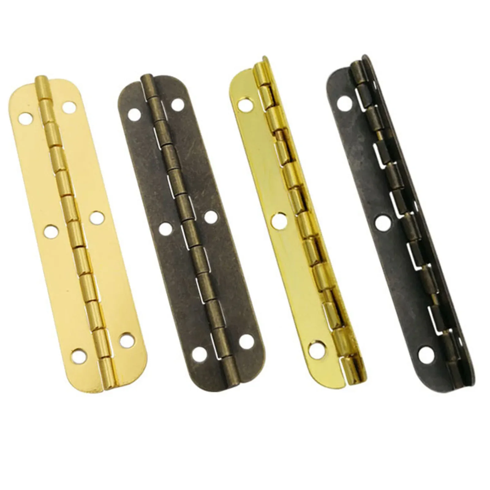 1pc Door Long Oval Hinge Zinc Alloy Flat Cabinet  Plate 65mm Arrow Side Antique Repairing Home Hardware Accessories Replacement