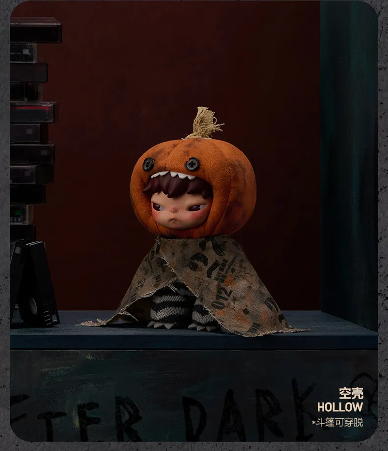 2026 Neue POP MART Hirono After Dark Serie Blindbox Plüschpuppen Anhänger Mystery Sammlerstück Überraschungs-Schreibtischspielzeug Geburtstagsgeschenk – Detail 7