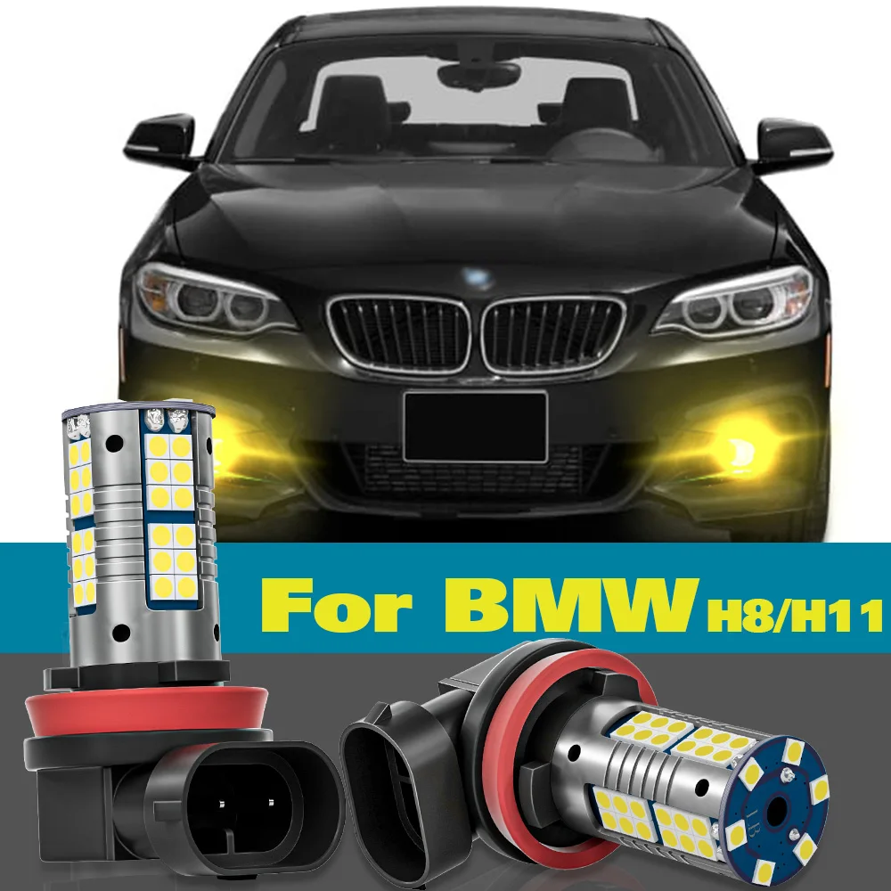 

Fog Light H8 For BMW F20 F21 F45 F23 F22 F87 F46 F30 F80 E93 E92 F34 F31 F33 F83 F32 F82 F36 F10 F01 F02 F03 2pcs LED Lamp