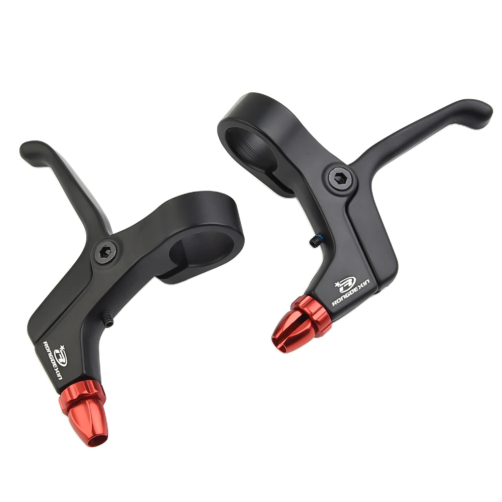 1 Pair Bicycle Brake Levers Children Bicycle Brake Lever Handle Universal For Kids Bikes 22mm 7/8 Inch Handlebar