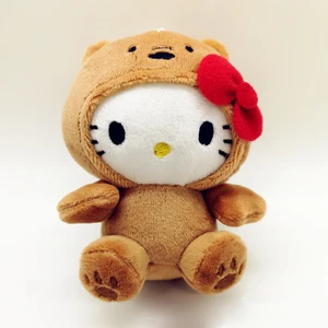 سانريو بو كيتي كيتي كوس أشيب الدب الأبيض أنيمي أفخم لعبة ، لطيف الباندا قلادة سلسلة المفاتيح ، دمية ناعمة أفخم ، هدايا للأطفال ، 10 سم أفضل 8 أذرع دمية مبيعا - رقم 1