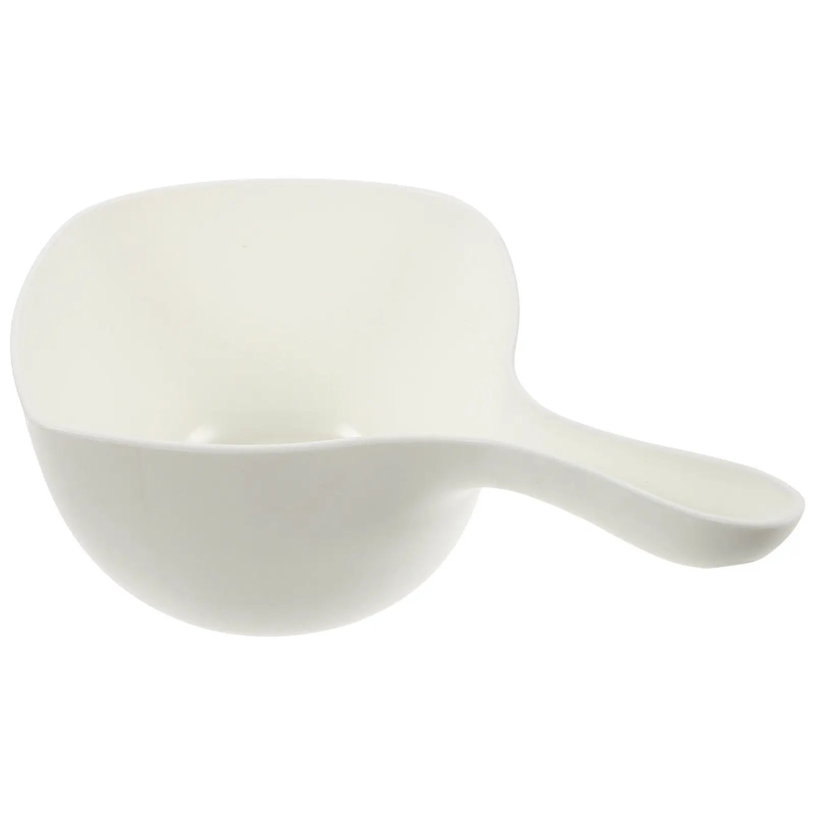 Water Ladle Plastic Short Handle Comfortable Clean Portable for Bathroom Shower Kitchen Garden Dining Sauna Indoor