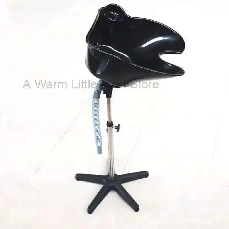 

Barbershop Shampoo Chair Mobile Height Adjustable Salon Furniture Hairdresser Hair Wash Tub Sink Beauty Salon Home Accessories B
