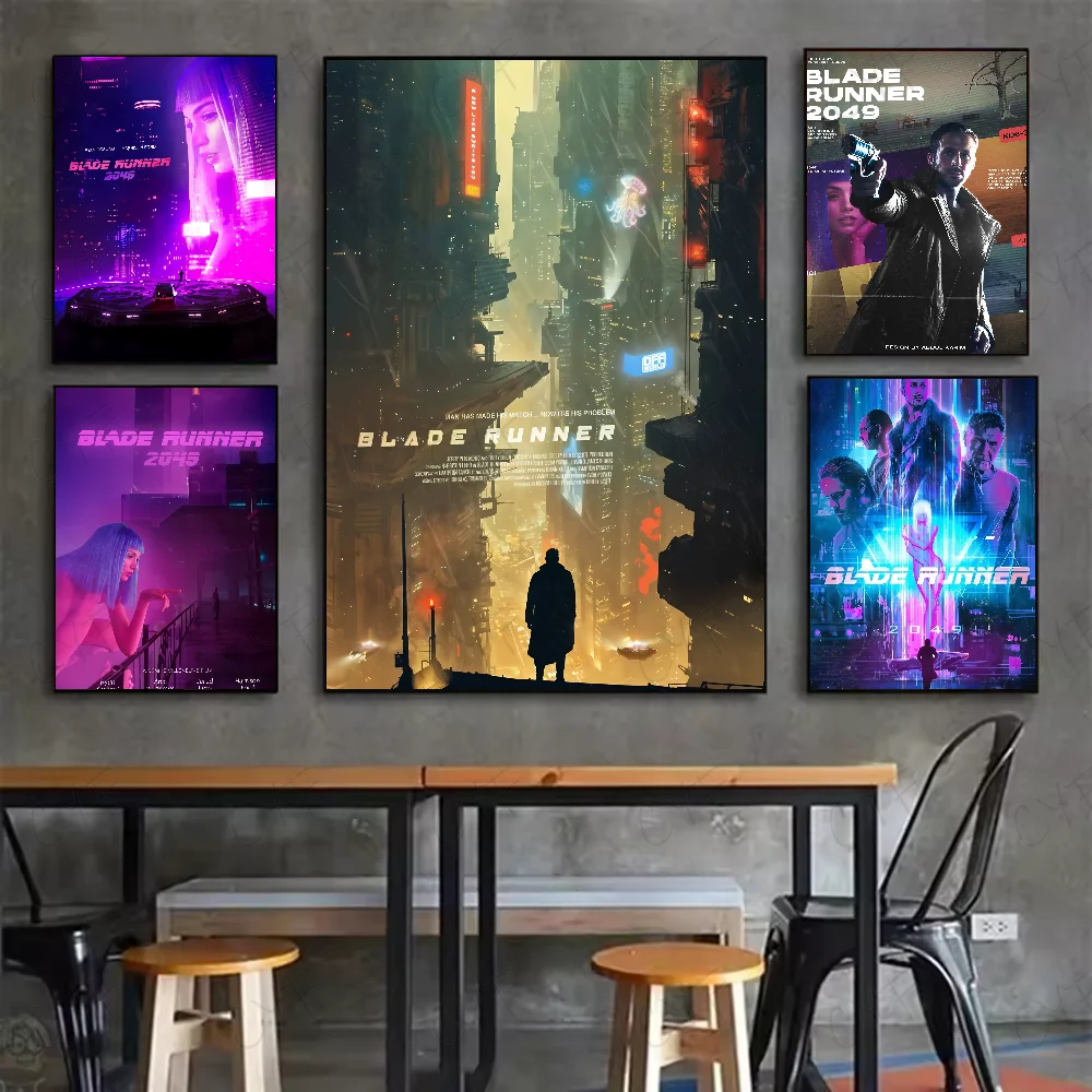 

Fiction Thriller Movie B-Blade RunnerS Poster High Quality Wall Art Print For LivingRoom Bedroom Office Bar Shop Home Decor Gift