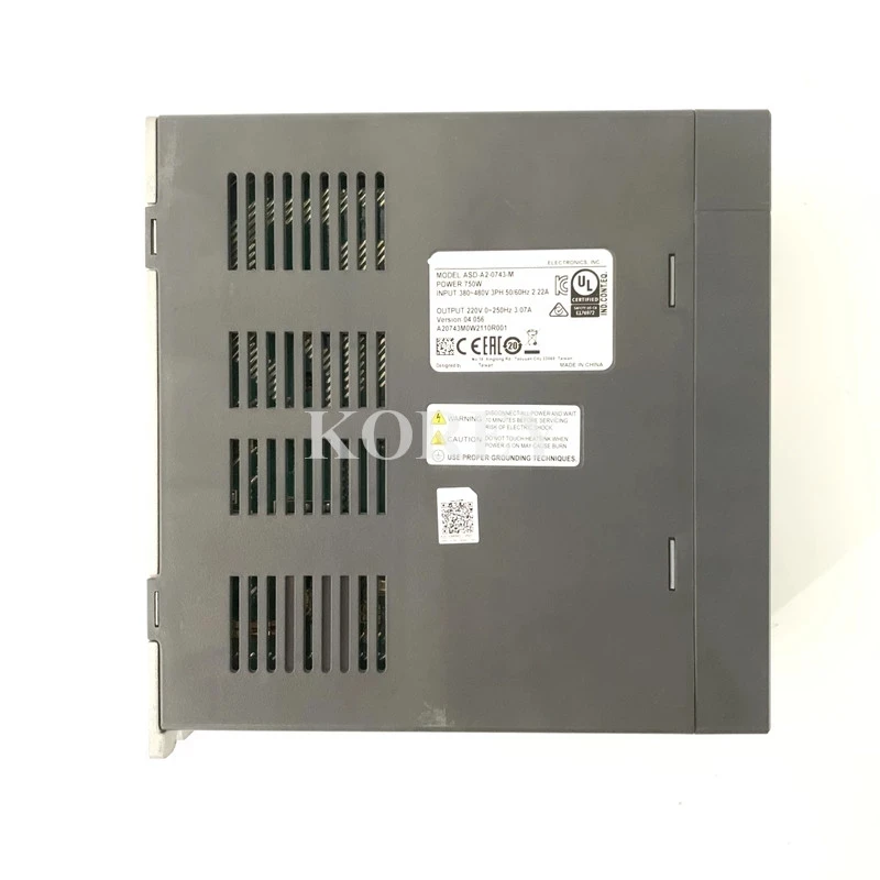 ASDA-A2 Series 750W Servo Driver ASD-A2-0743-M + ECMA-J10807RS ASD-A2-0743-M + ECMA-J10807SS