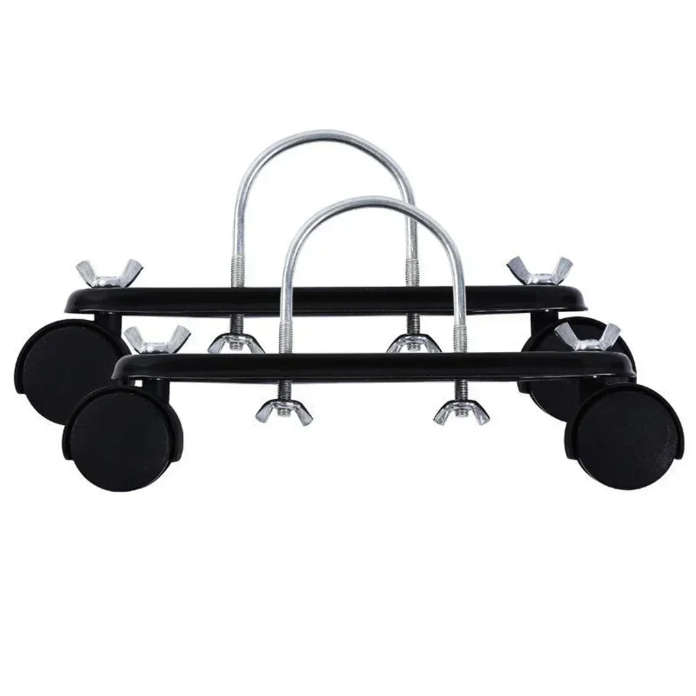 

Enhanced Heater Mobility Black Electric Heater Stand Convenient Caster Stands Flexible Heating Solution For Electric Heaters