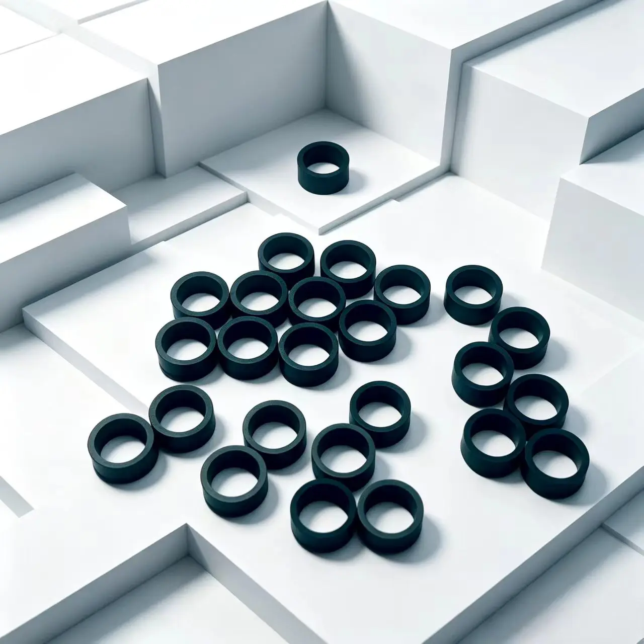 500Pieces Gdi Fuel Injector Ptfe Seal Hot Sale for Nissan Juke 2011-2014 1.6L Mr 16 Ddt 16600-1Kc0A for Jlf-P3086