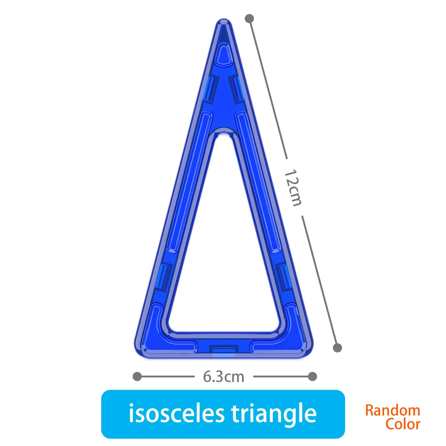 large Magnetic tiles Designer Magnet Building Blocks Accessories Educational Constructor Toys For Children Kids Girls Set Gift
