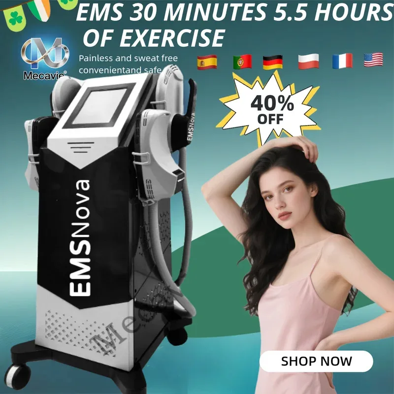

2025.MECAVIE 2025 NEW slimming machine lose weight EMS Electro muscle stimulation body Butt Build