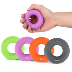 Finger Grip Mão Trainer para Recuperação Muscular, Fortalecedor do antebraço, Expansor do Carpo, Treinadores para a Mão, 20LB, 60LB, 80LB, 100LB