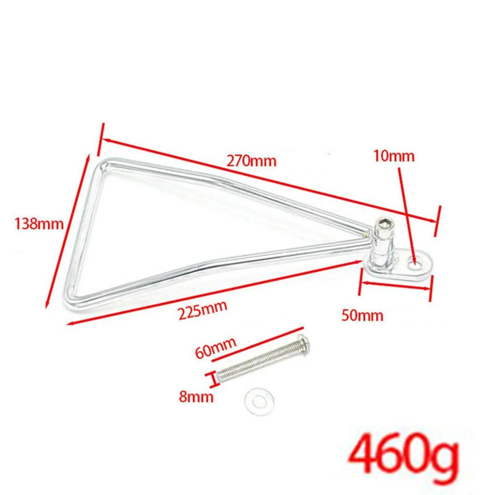 

Универсальный металлический кронштейн для защиты боковой сумки, держатель для мотоциклетных аксессуаров, для модификаций и поддержки мотоциклов