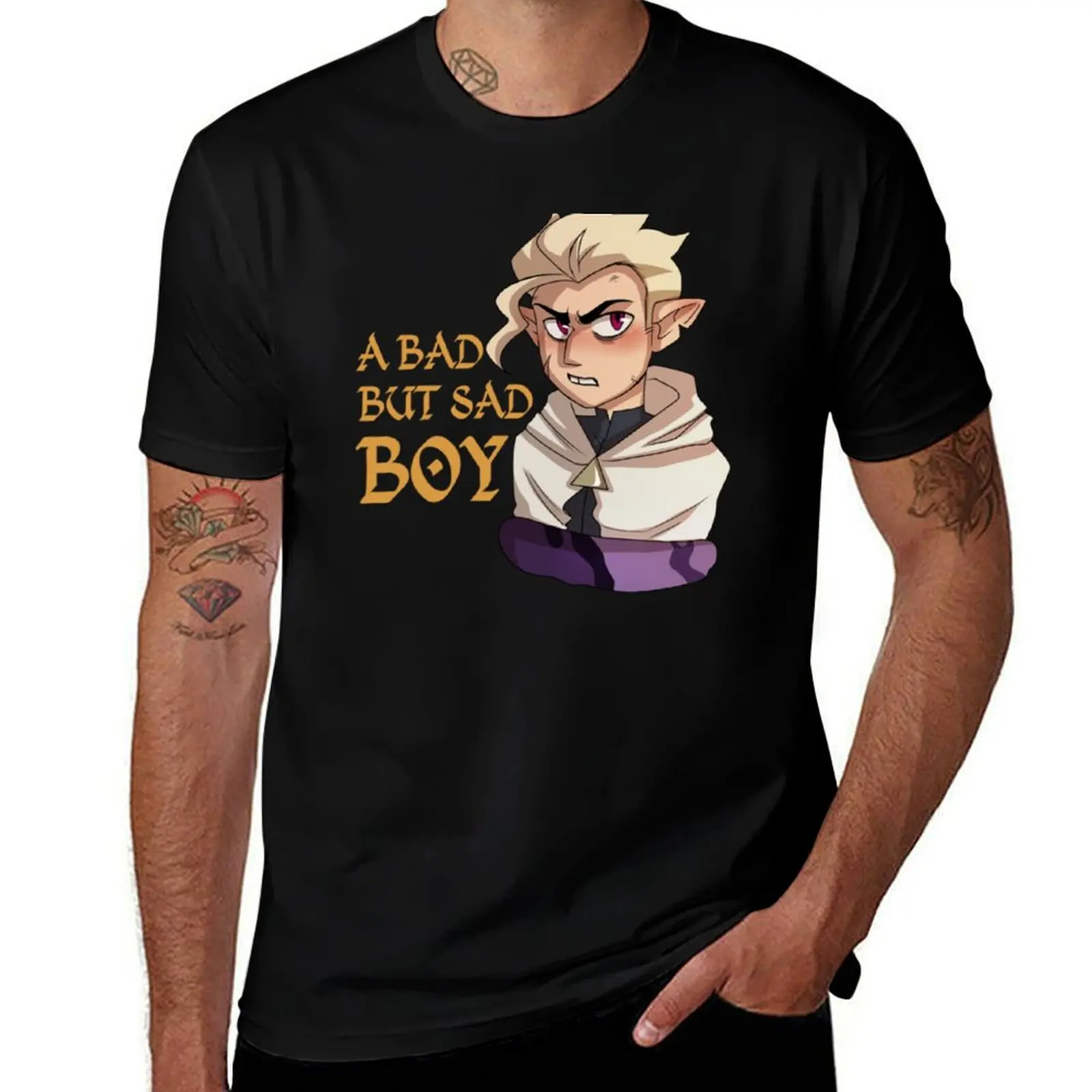 

A bad but sad boy Hunter TOH T-Shirt Creative Graphic Tee Shirt