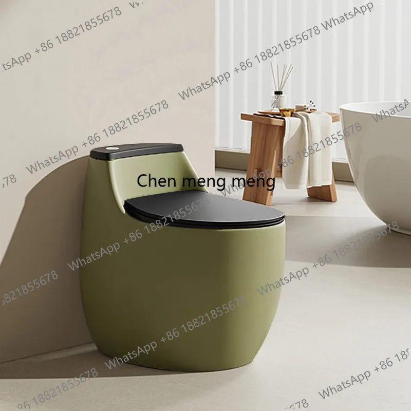 French retro, ordinary toilet for home use, silent large diameter, toilet