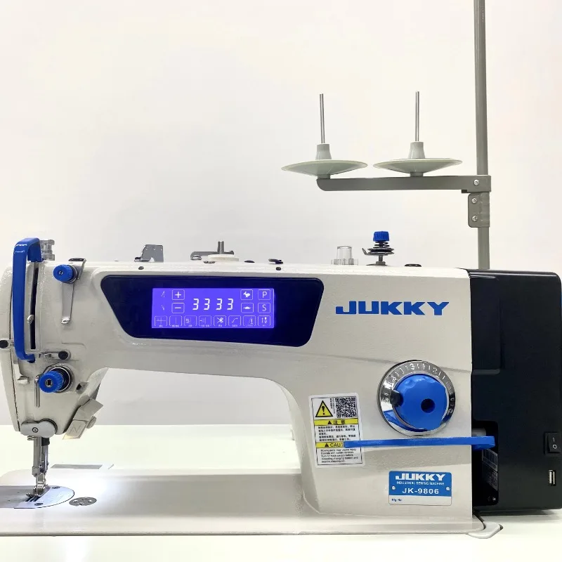 Apparel machinery 9806-D4 industrial direct drive lockstitch sewing machine with big touch screen and intelligent voice newmodel