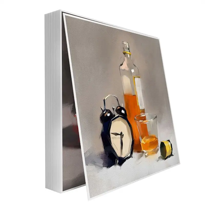 Classical Light and Shadow Still Life Oil Painting and Gouache Copying Card, Vessel Acrylic Sketch Reference Card, Art Postcard