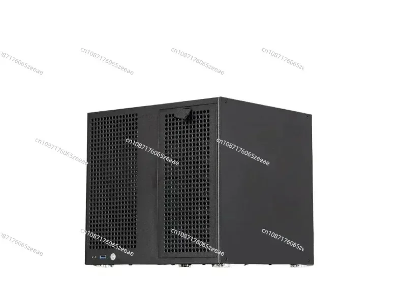 Блок питания ATX, PCIe полной высоты MATX, хранилище Qunhui AIO, 8-полосный NAS-шасси UNRAID Sagittarius с задней панелью,