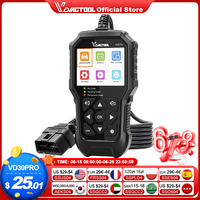 VDIAGTOOL VD30 Pro OBD2 Scanner Diagnostic Tools for Cars and Trucks Car Code Reader with Reset,Live Data,I/M Readiness