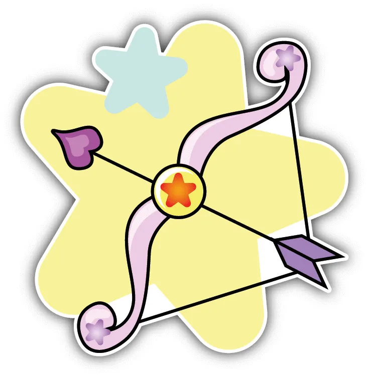 

Cartoon Sagittarius Zodiac Sign Sticker Car Bumper Scratch-proof Parts Exterior High-quality Decal Custom Decals Motorcycle Pvc