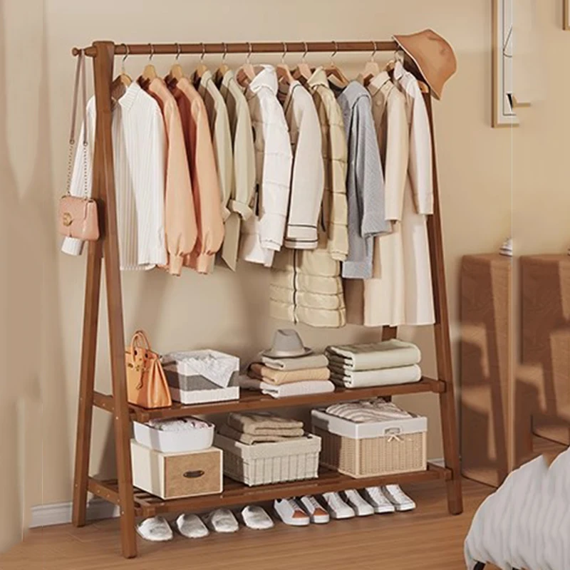 غرفة المعيشة المنظم معطف رفوف أرضية خشبية قابل للتعديل رفوف النباتات الحد الأدنى معطف رفوف الشمال المفتوحة Perchero أثاث المنزل #2