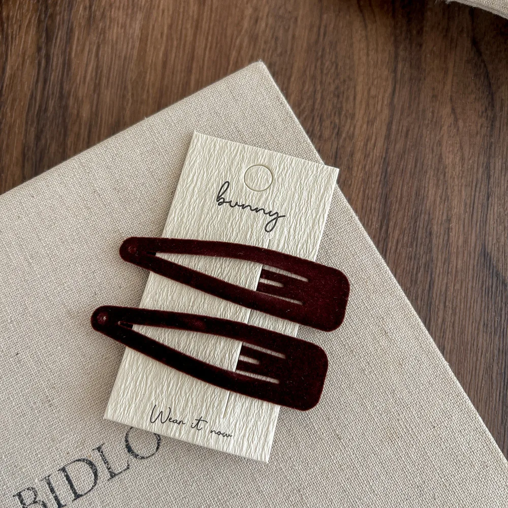 2 قطعة/الوحدة قطرة الماء BB كليب فتاة دبوس الشعر المشابك الانفجارات الجانب كليب موضة مشبك شعر Hairgrip إكسسوارات الشعر ماكياج أغطية الرأس