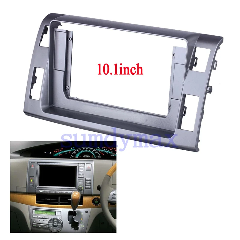 

10.1inch Car Radio Fascia For Toyota Previa Estima Tarago 2006-2019 Android Radio Dashboard Kit Face Plate Fascia Frame