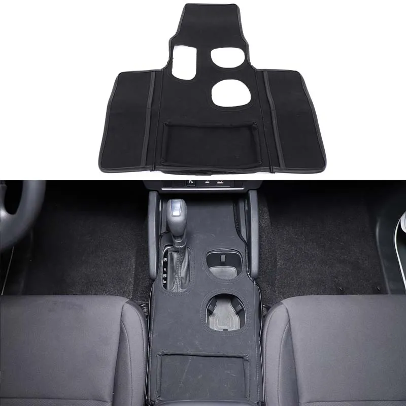 

For Nissan Frontier 2022-2025 Car Center Console Storage Bag Gear Shift Cover Protective Mat Car Accessories