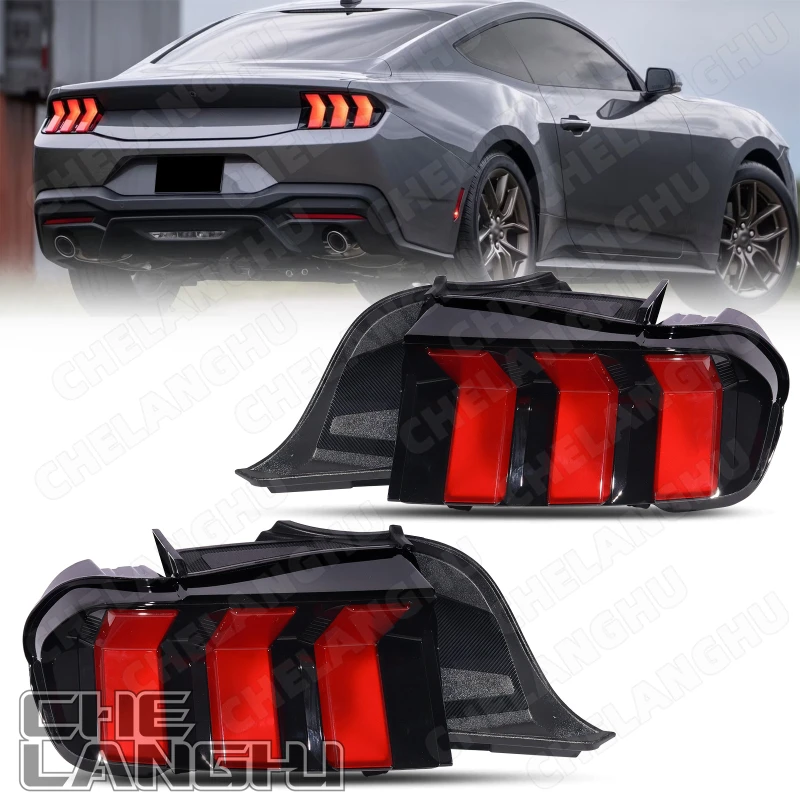 

7PIN Taillight For Ford Mustang 2024 2025 US Version New Car accessories Brake Light Rear Lamp DRL PR3Z13405C PR3Z13404C