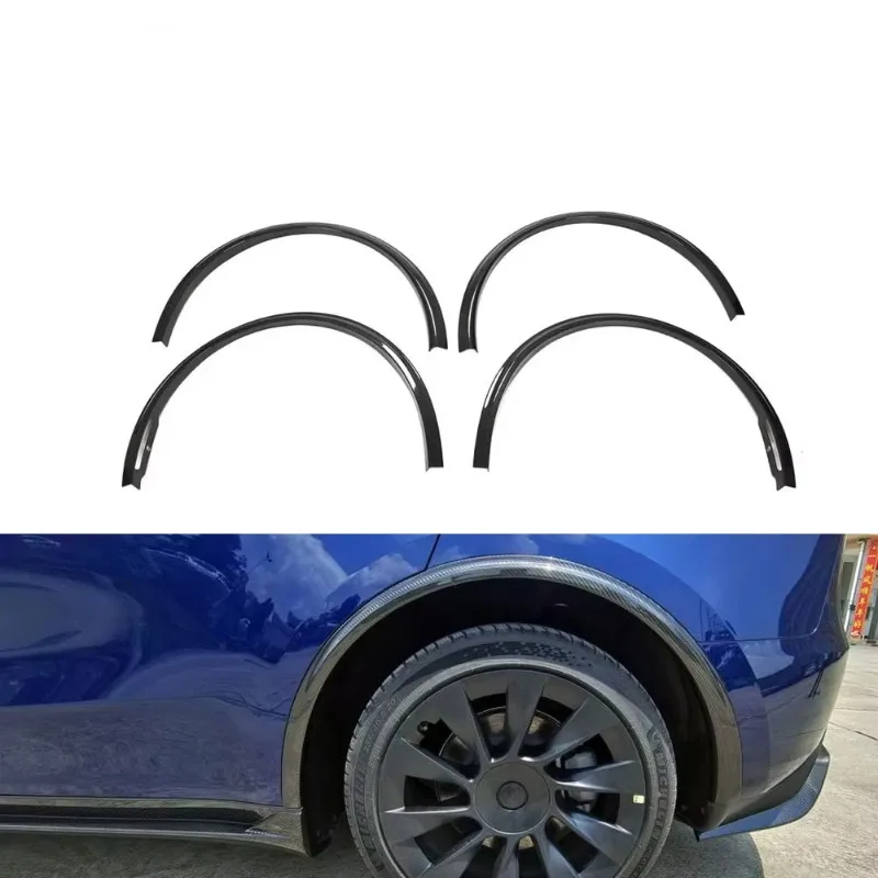 

Dry Carbon Fiber Wheel Arch Fender Flare for Tesla Model Y 2021-2022