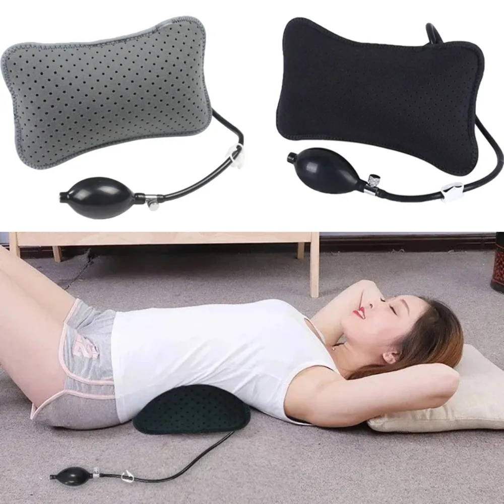 Portable Inflatable Lumbar Support Cushion