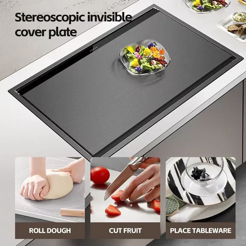 CE Complete Whole Set Smart Kitchen Sink Undermount Sinks Multifunction Kitchen Sink With Cup Washer