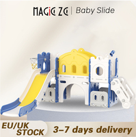 Baby Slide Baby swing Playground Mother-kids Multi-function easy to store Baby Toy mom and infant gardon newborn Indoor Outdoor