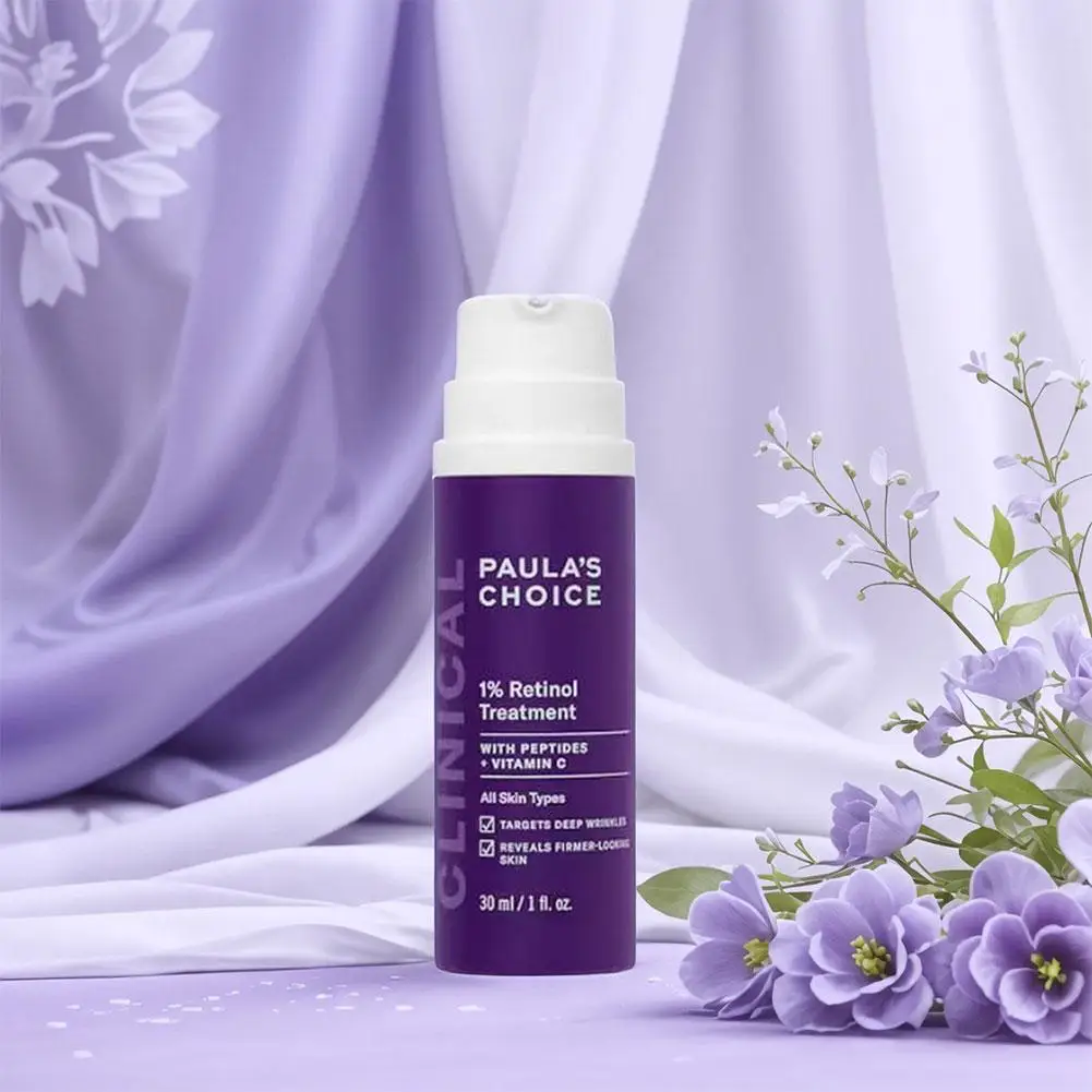 Paula's Choice 1% Retinol Serum Anti Aging Reduces Wrinkles Improves Elasticity Gentle Brightens Dull Skin Tone