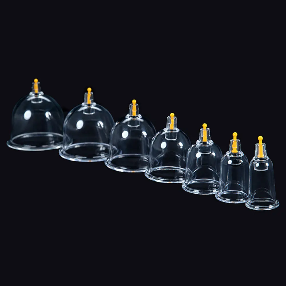 Vakuum Schröpfen Massage Jar Dosen Chinesische Medizin Körper Tasse Körper Detox Anti Cellulite Therapie Dosen Gesunde Pflege Abnehmen Glas