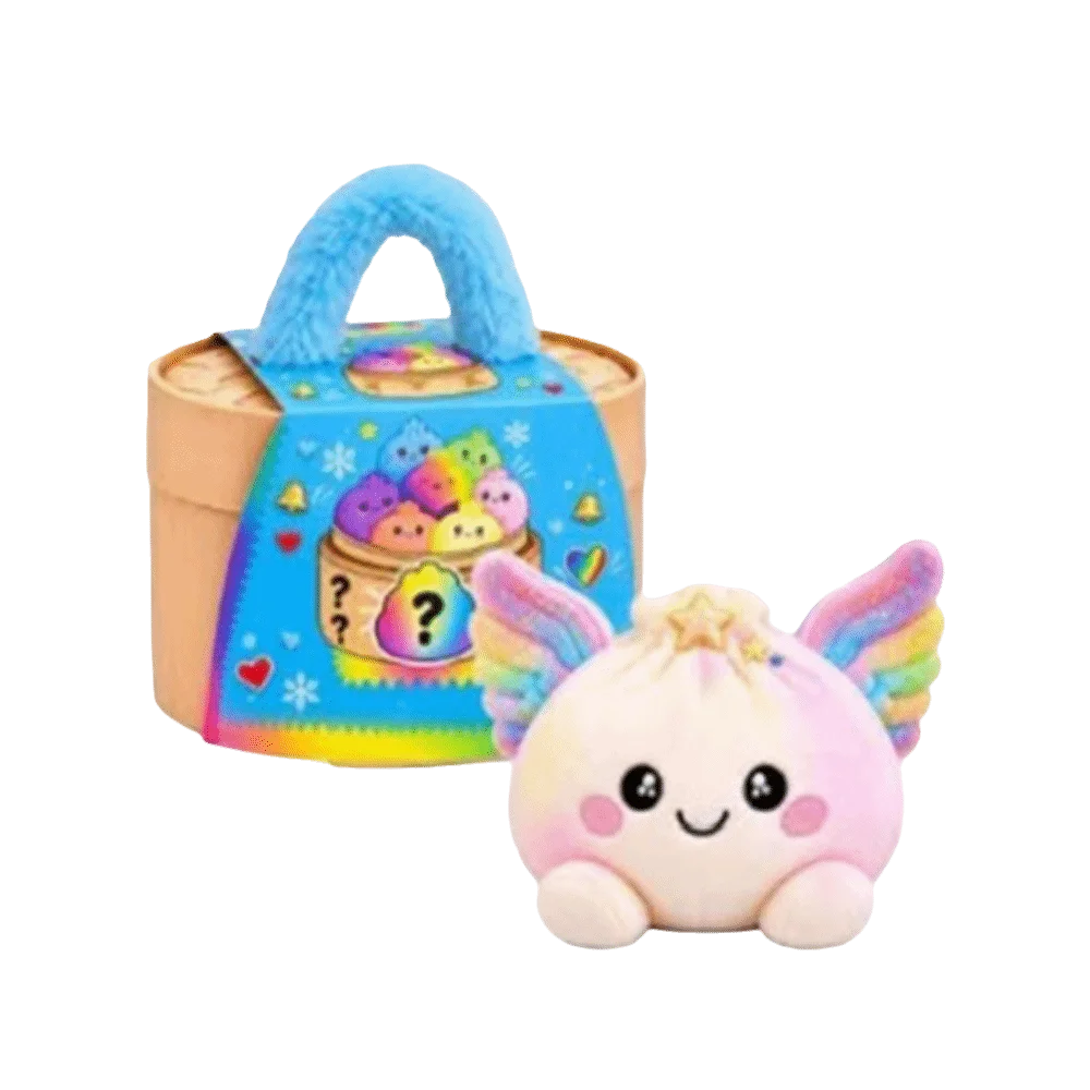 Extra Large Plush Stuffed Dumpling Squishies Stress Relief Christmas Theme Stuffed Steamed Bun Pillow Soft Squishy Dumpling Toy