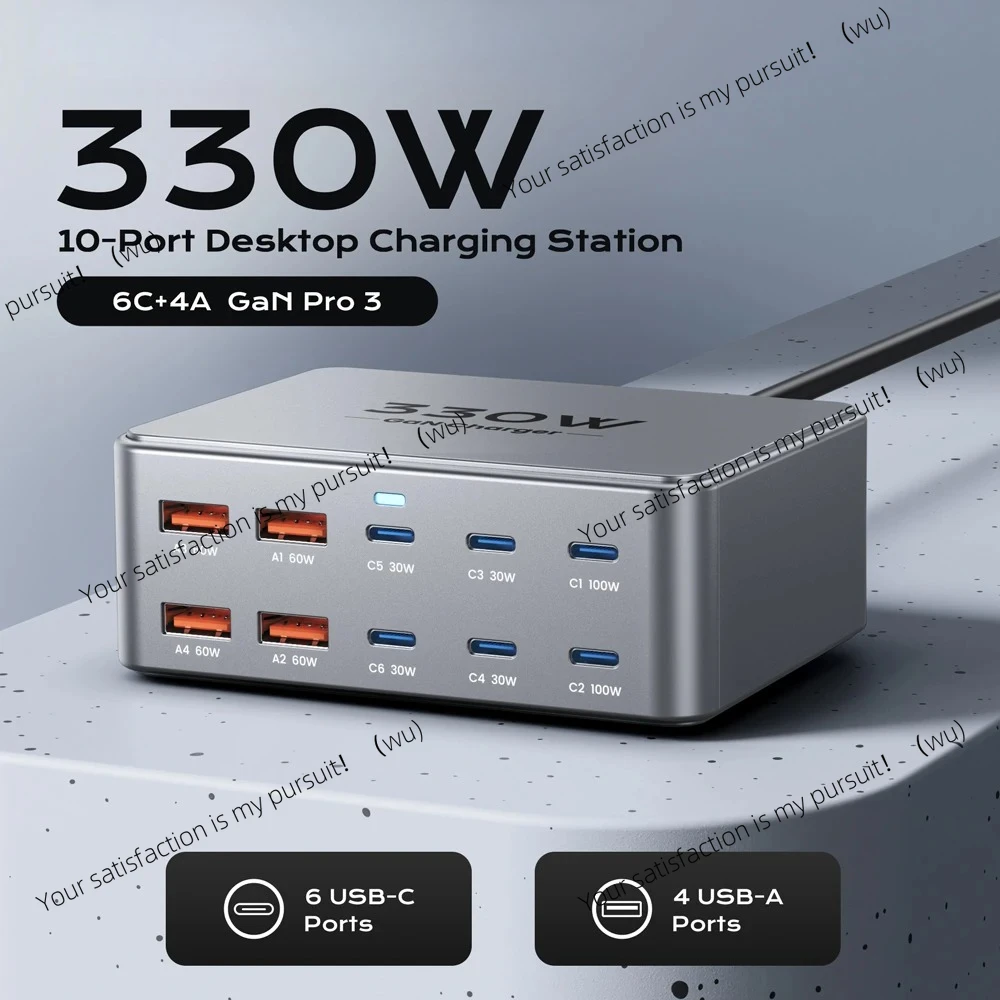 

Многопортовая станция быстрой зарядки PD3.0 PPS QC3.0 мощностью 100 Вт