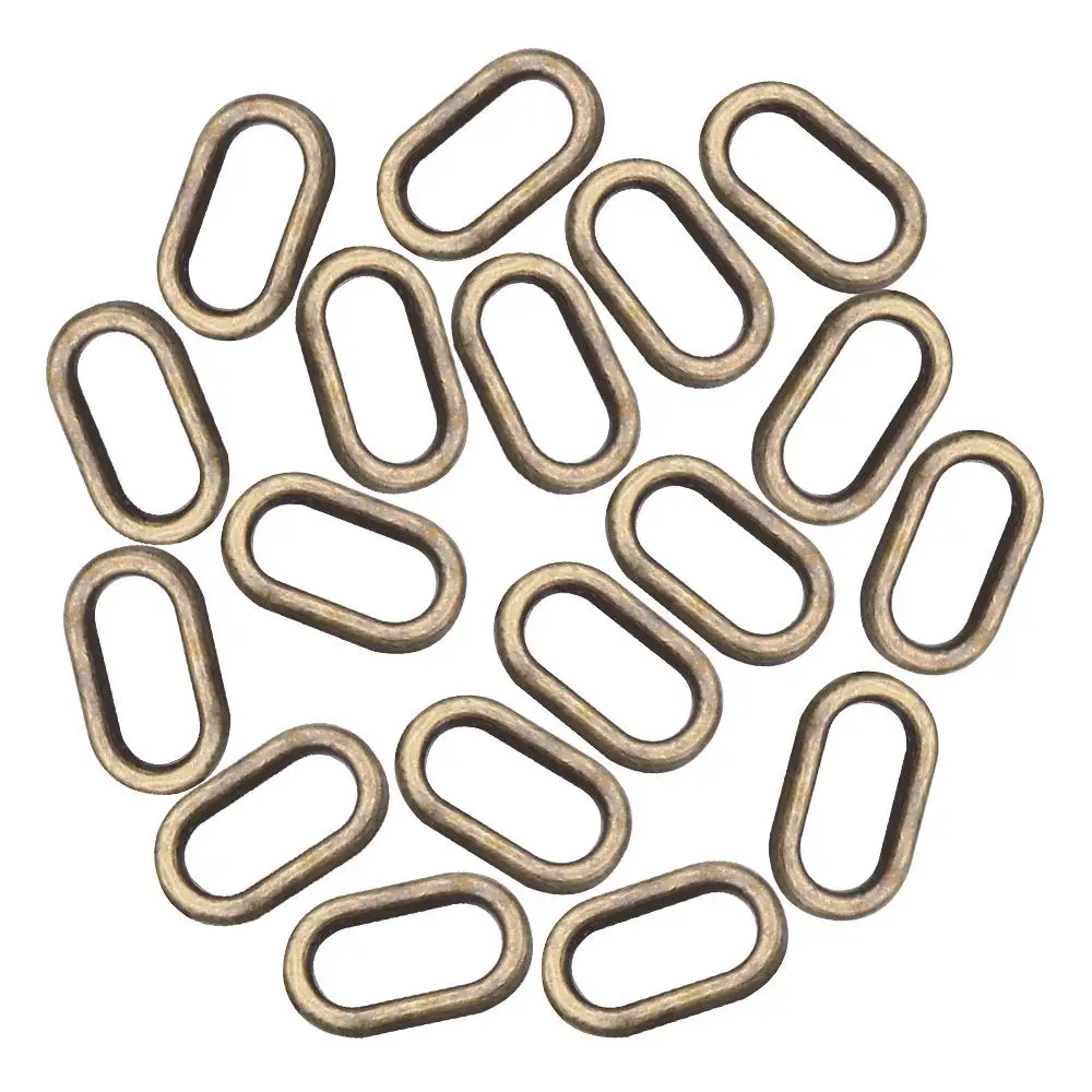 20PCS Newest 4mm Mini Ultra-small Tri-glide Doll Bag Buckle Accessories Doll Bag Square/Triangle Buttons Doll Luggage Parts