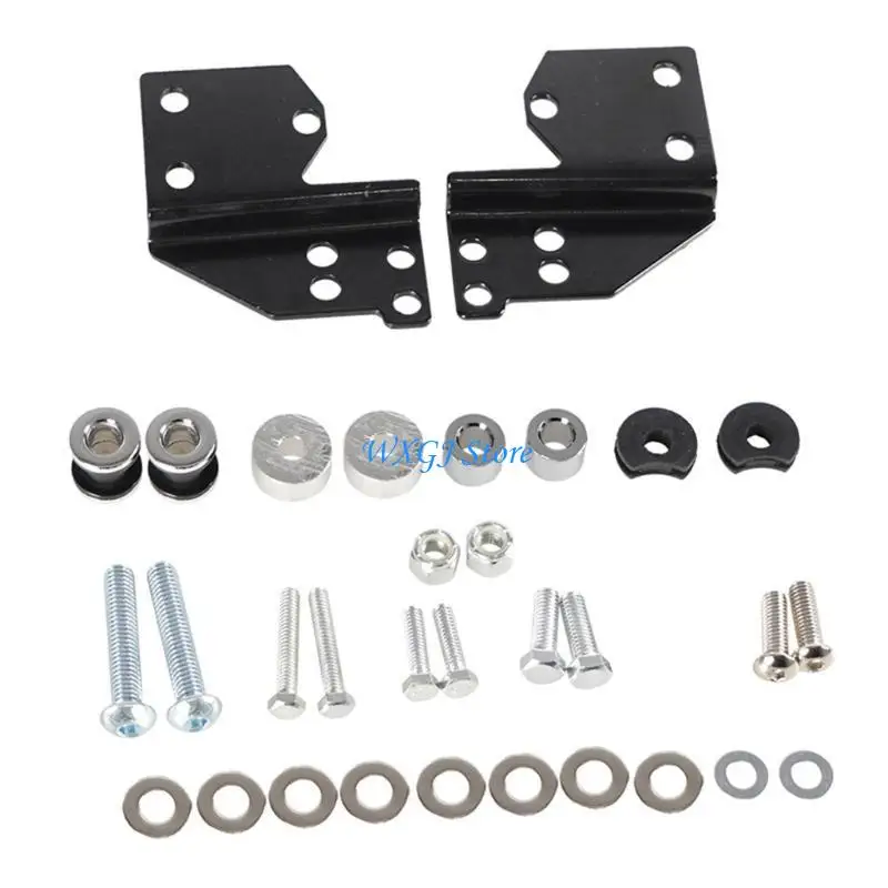 

37JE Detachable Rear Docking Hardware Replace 53803-06 Motorcycle Modification Accessory for 1997-2008