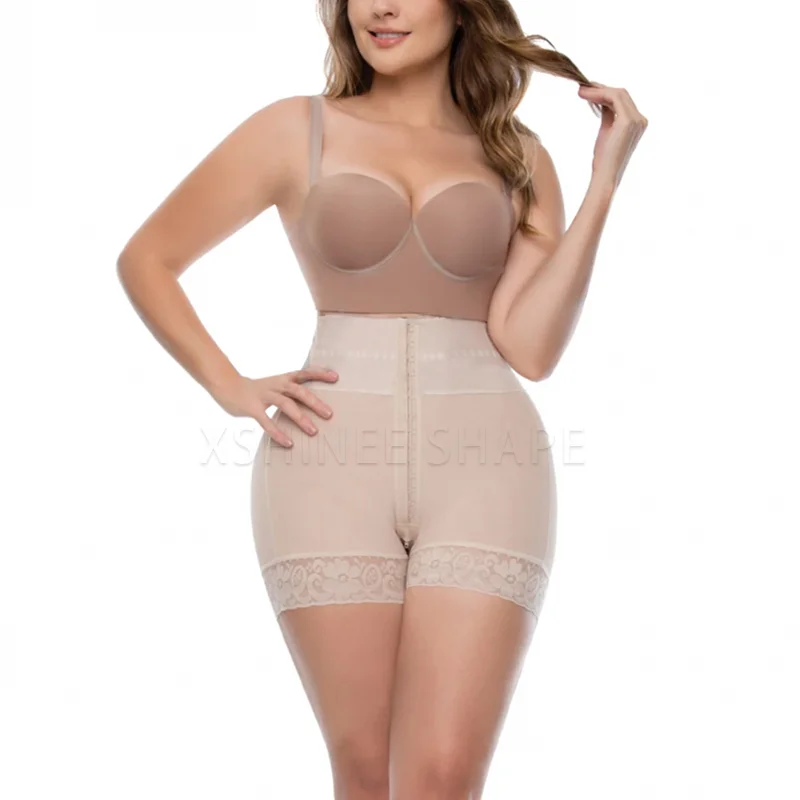 

Fajas Colombianas Women Underwear High Waist Shaper BBL Shorts Waist Training Butt Lifter Hourglass Figure Charming Curves