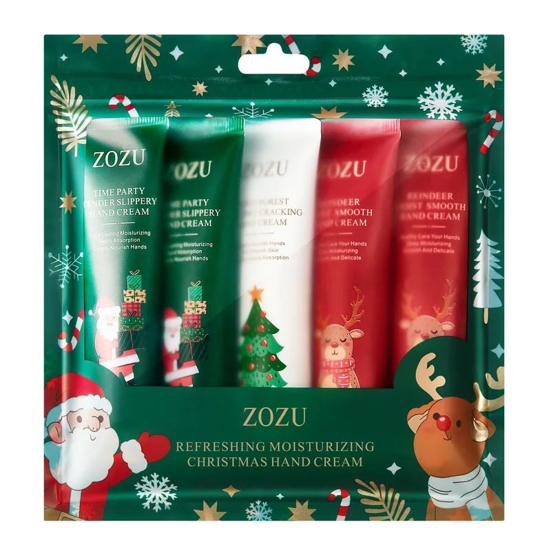 

Hand Cream Set Moisturizing Repair Anti Dry Anti-wrinkle Hand Lotion Sets Hands Christmas hand cream set 5Pcs/Lot