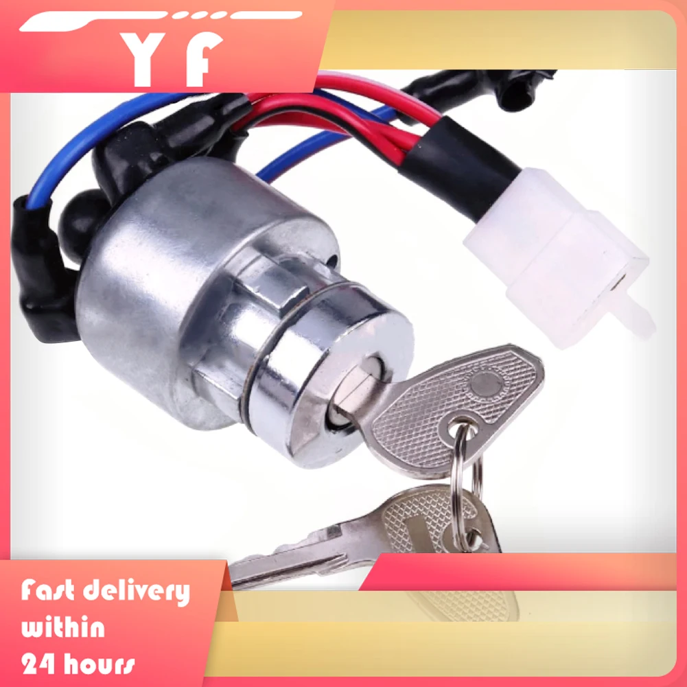 

Замена переключателя зажигания для Kubota L235 L275 35260-31800 (с ключом) для моделей Kubota L235 и L275, переключатель зажигания