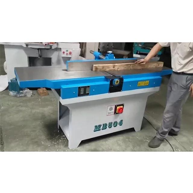 Factory Double Side Woodworking Planer 300mm/400mm/500mm High Efficiency Sliding Table 2.2kW Motor Wood Surface Planer