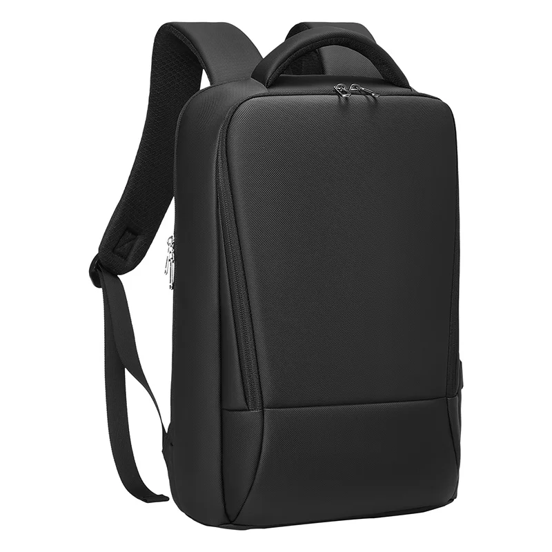 

Black Slim 15.6 inch Laptop Backpack for Men Waterproof Lightweight Business Travel Daypack School Bag for Daily Commute