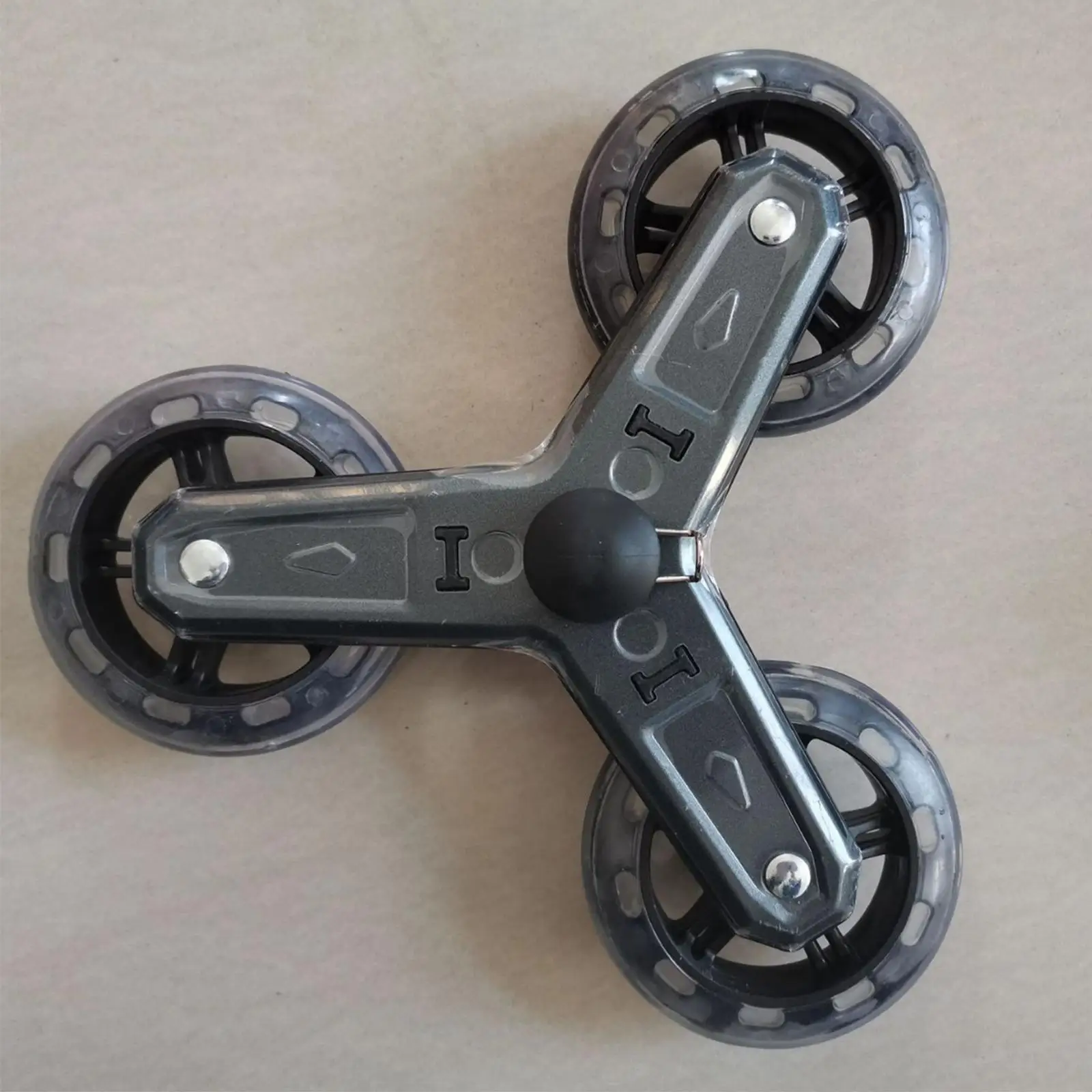 Shopping Cart Wheel Replacement Heavy Duty Folding Trolley Wheels Anti Slip for Utility Cart Home