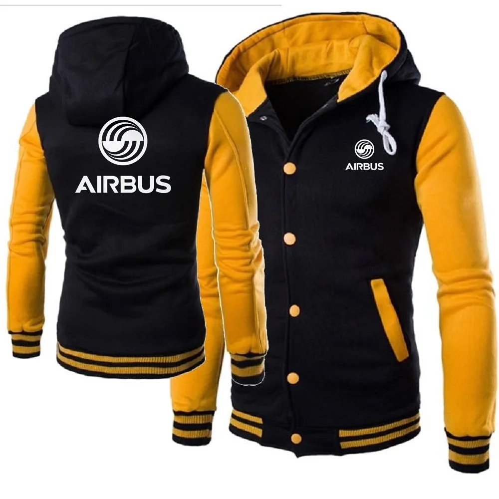 AIRBUS AVIATION Flight Airbusfan A320 Hoodies Baseball Uniform Men\'s Hooded Sweatshirts Hoody Jersey Tracksuits S-5XL